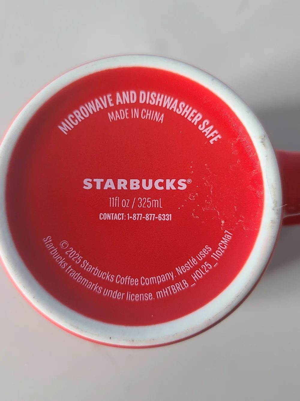 Red Starbucks Coffee Mug